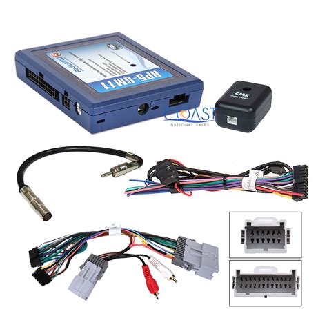 pac rp gm radio replacement wiring interface  select  star gm vehicles car audio video