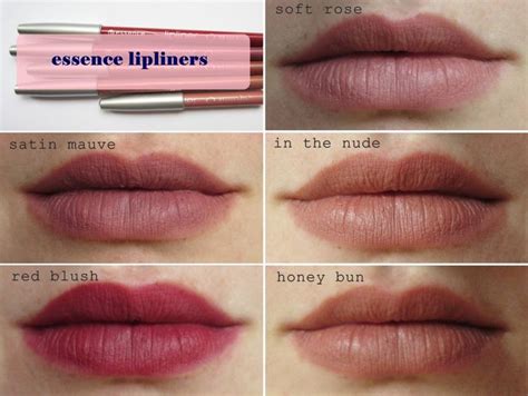essence lip liner review all of these look so pretty and are incredibly inexpensive i read on