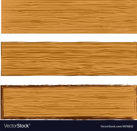 Wood Planks Royalty Free Vector Image Vectorstock