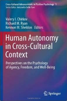 human autonomy  cross cultural context perspectives