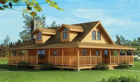 log homes  wrap  porch plan wnd eklmont log home cabin pinterest porch