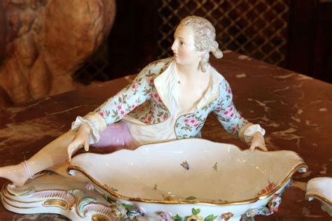 Pair Of 19th Century Meissen Sweet Meat Dishes At 1stdibs