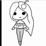 Coloring Chibi Girl Pages Drawing Cute Drawings Kawaii Easy Instagram Girls Bff Draw Fete Desenate Desene Cu Desenhos Anime Google sketch template