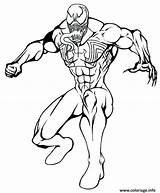 Venom Coloriage Spiderman Dessin Imprimir Ausmalbilder Luchando Defense Bubakids Bestof Carnage Imprimer Superhero sketch template