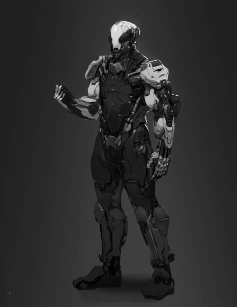 power soldier johnathan reyes futuristic armor armor concept