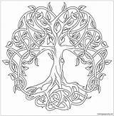 Coloring Celtic Tree Pages Life Mandala Adult Color Printable Colouring Print Pattern Sheets Bestcoloringpagesforkids Book Getcolorings Books Kids Visit Getdrawings sketch template