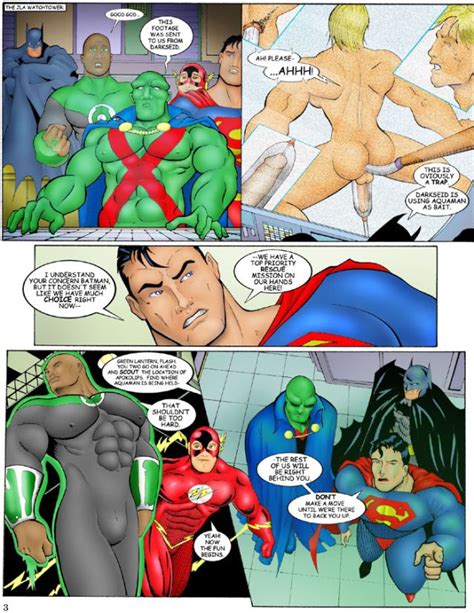 Justice League Gay Porn Comic 4 Every Sperm Is Sacred Superheroes