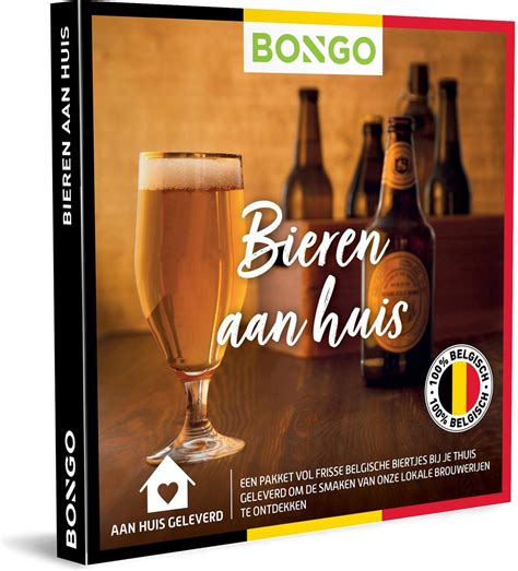 bolcom bongo bon belgie bieren aan huis cadeaubon cadeaukaart cadeau voor man  vrouw