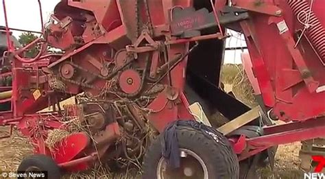 Farmer Survives More Than A Day Trapped In A Hay Baler On