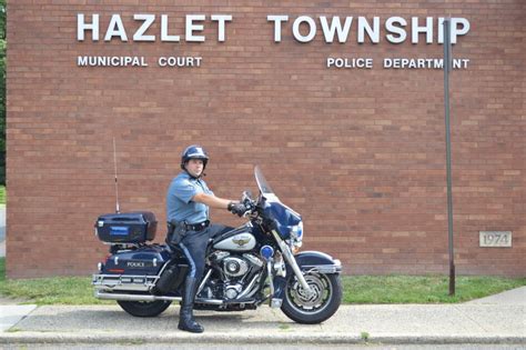 motorcycle hazlet township police department official website