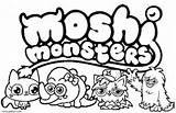 Moshi Monsters Coloring Pages Monster Printable Kids Gila Cool2bkids Print Getdrawings Getcolorings sketch template