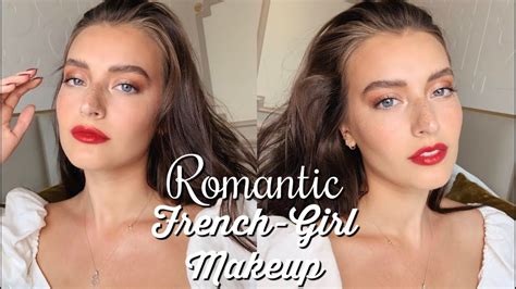Romantic French Girl Makeup Tutorial Grwm In Paris Youtube French