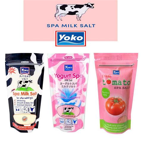 yoko spa milk salt thailand  selling products  shopping