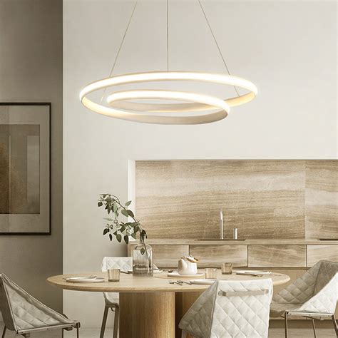 nordic led pendant light ceiling lamp home dining room dimmable fixture decor alexnldcom