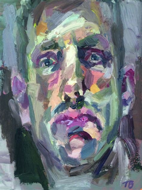 Expressive Portrait Painting Mall Galleries
