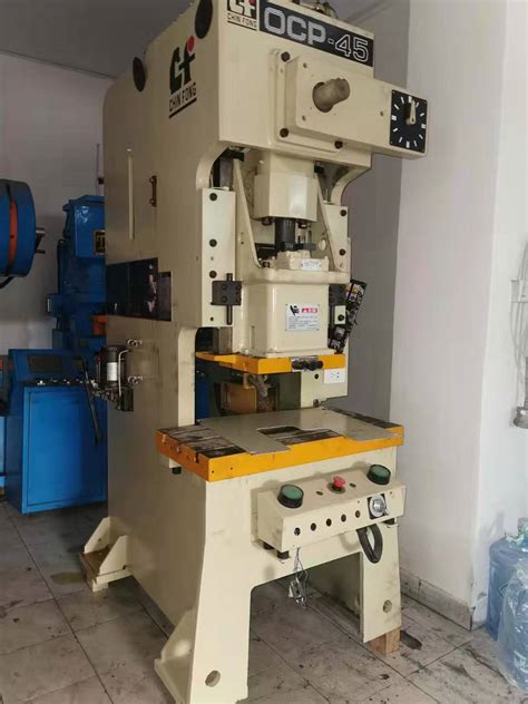 chin fong ton  frame press machine model ocp chin fong press machinegoodmac