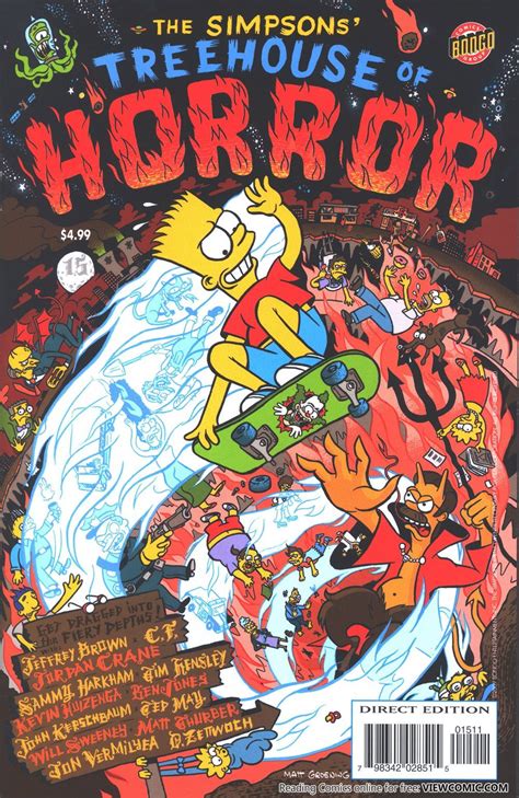 Bart Simpson’s Treehouse Of Horror 015 2009 View Comic Los