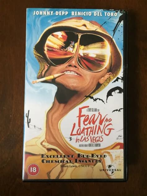 fear  loathing  las vegas vhs video tape terry gilliam  picclick