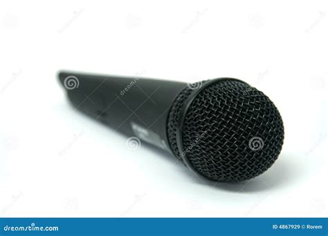 black wireless microphone stock image image  microphone