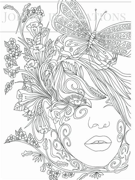 face coloring page  adults   coloring pages coloring books