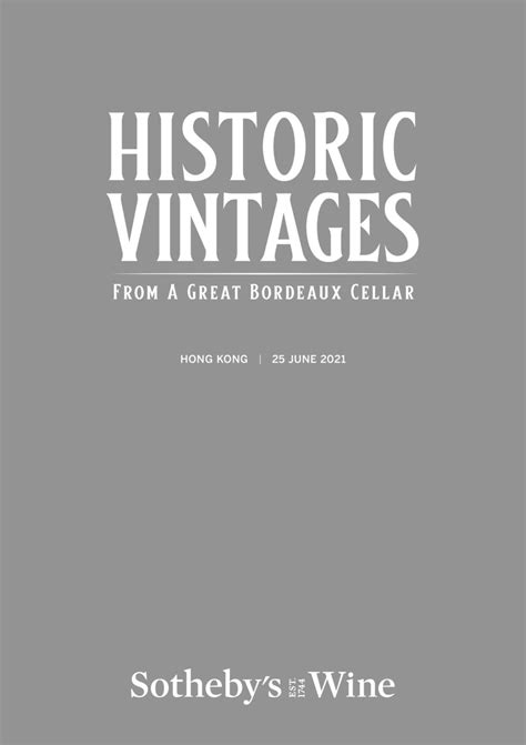 Château Haut Brion 1968 1 Bt Historic Vintages From A Great