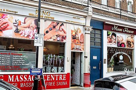 London Massage Parlours Operating Like New Red Light District