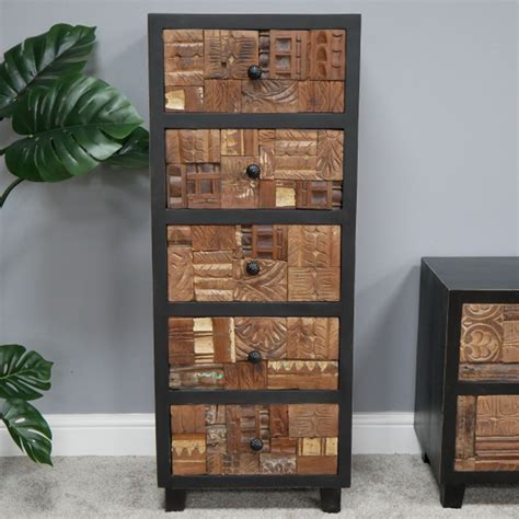 rustic tall boy industrial drawers decorative drawers wooden drawers
