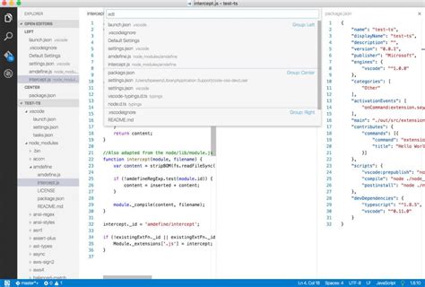 visual studio code  adds tabs extensions