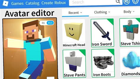 Top 99 Roblox Avatar To Minecraft Skin đang Gây Sốt Trên Mạng