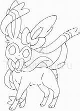 Sylveon Pokemon Coloring Pages Flareon Leafeon Eevee Color Getcolorings Printable Getdrawings Cool Colo Print Drawing Colorings sketch template