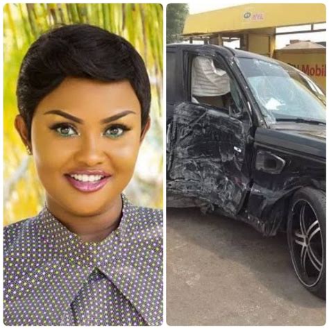 sad some photos of the accident nana ama mcbrown had