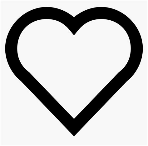 simple heart emoji heart coloring pages hd png  kindpng