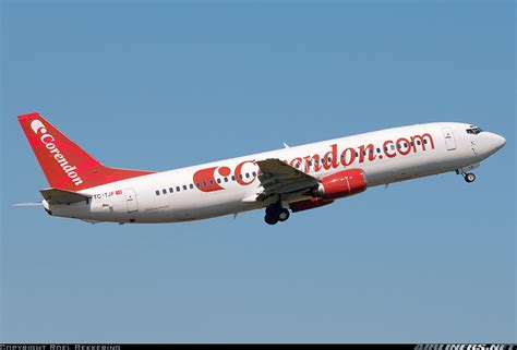 boeing   corendon airlines fly air aviation photo  airlinersnet