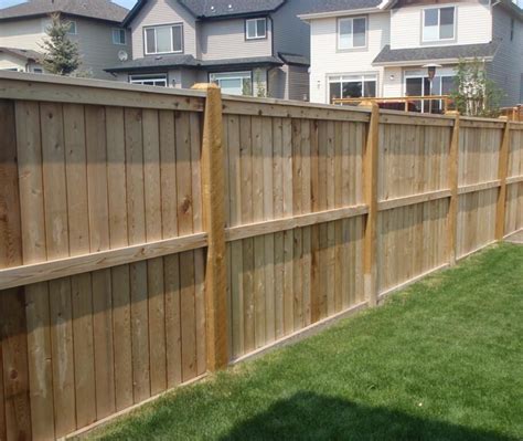 popular wood privacy fence styles amazing wooden fence types