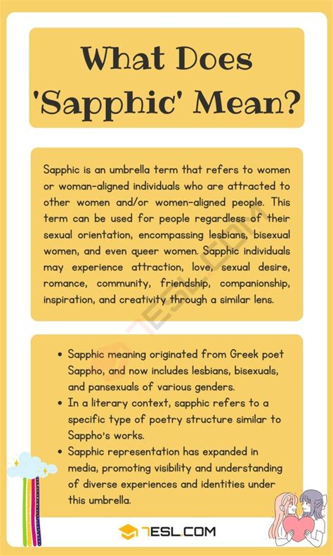 Sapphic Meaning What Does Sapphic Mean • 7esl