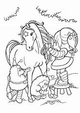 Coloring Rainbow Brite Pages Bright Kids Sheets Printable Book Color Horse Princess Books Horses Print Today Adult Activities Library Popular sketch template