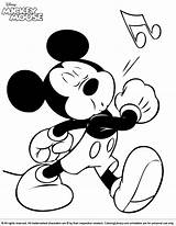 Mickey Coloring Mouse Pages Whistling Disney Whistle Color Kids Clubhouse 45b4 Book Printable Minnie Colouring Library Happily Imagenes Do Print sketch template