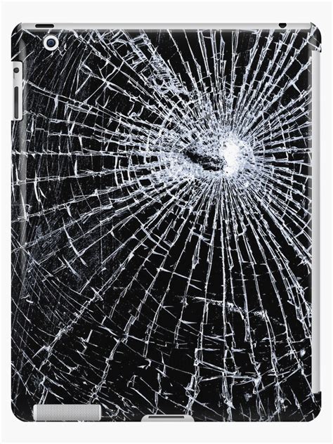 broken glass  ipad black ipad cases skins  brian carson redbubble