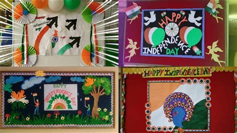 bulletin board decoration for indian independence day