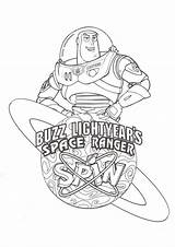 Lightyear Buzz Coloring Pages Color Toy Story Printable Clipart Steel Man Kids Printables Popular Library Coloringhome sketch template