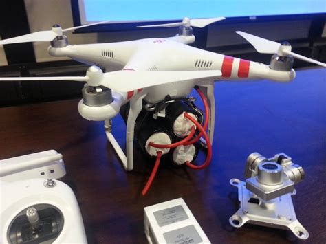 phantom  consumer drone  equipped   pounds  mock explosive   january  dhs