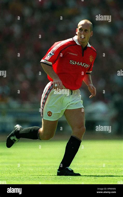 jaap stam manchester united fc  august  stock photo alamy