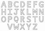 Alphabet Coloring Pages Letters Letter Print sketch template