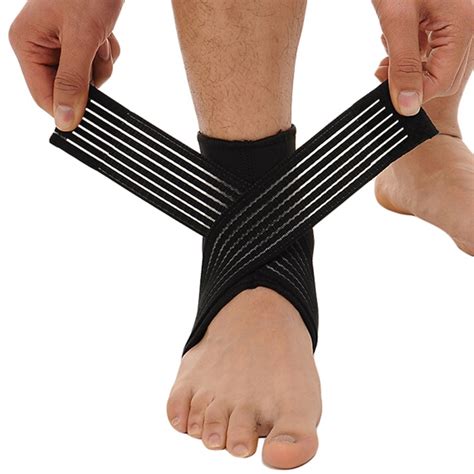 piece high elastic knitted ankle brace support sports gym equipment therapy basketball