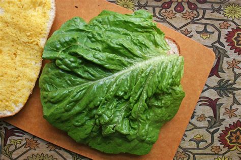 top with a large lettuce leaf assemble the perfect to go sandwich for