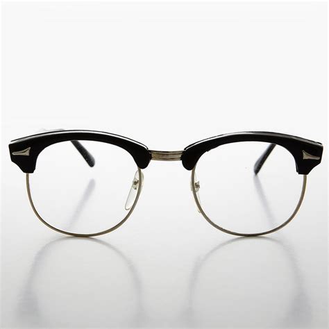 60s retro malcolm x horn rim hipster vintage glasses nos malcom