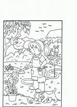 Lente Natuur Planten Geven Tuin Tuinen Bloemen Kiezen Downloaden sketch template