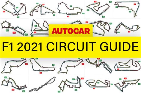 formula  circuit guide  autocar