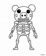 Roblox Piggy Coloring Skeleton Adopt Imprimibles Colorare Disegni Xcolorings Coloriages Gratuitement sketch template