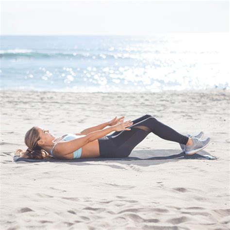 Sit Ups 5 Move Ab Workout From Tone It Up Popsugar Fitness Photo 2